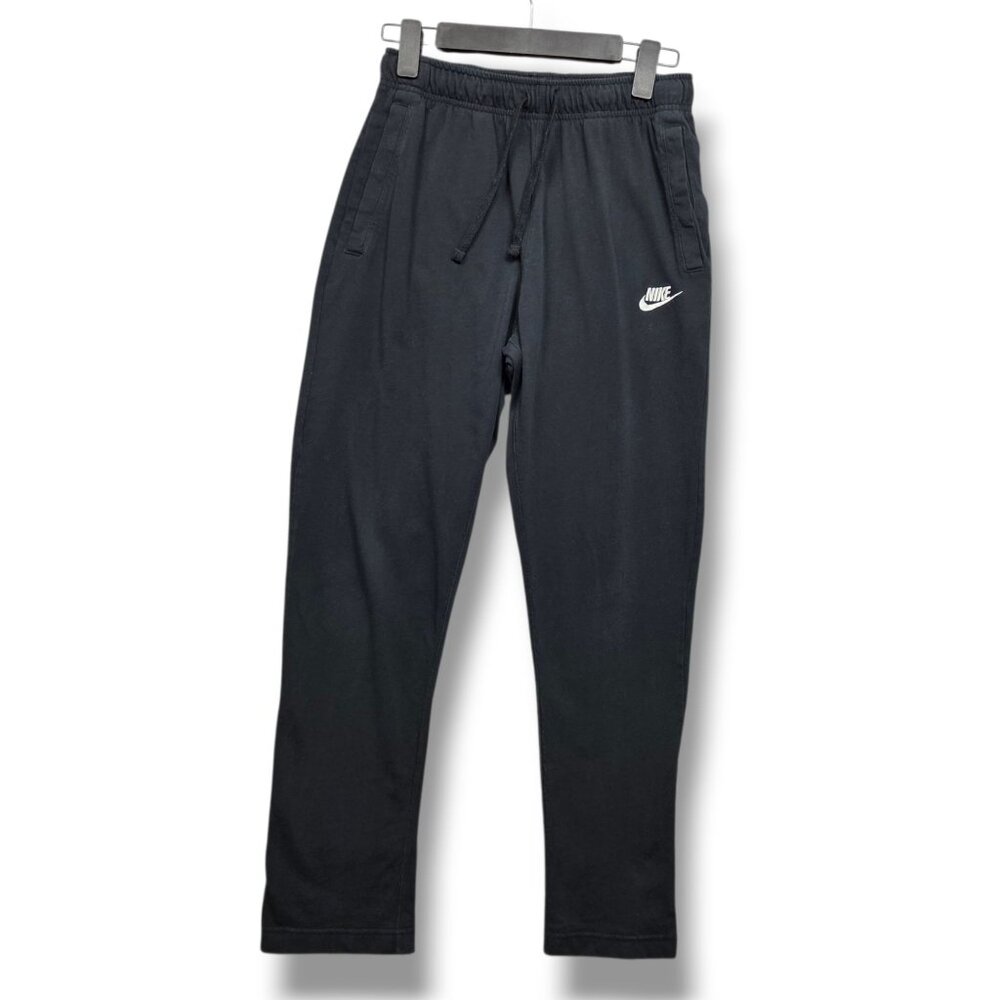 Nike Sportswear Club Jersey Pants Mens Small Black BV2766-010 Sweatpants